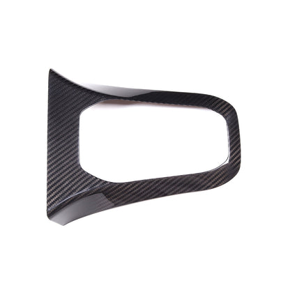 Real Carbon Fiber Dashboard Speaker Frame Cover For Toyota Supra A90 2019-2024 10