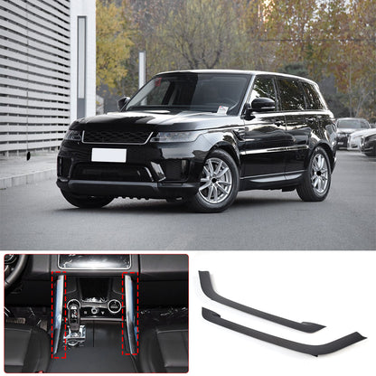 Carbon Fiber ABS Console Side Trim Strip For LR Range Rover Sport L494 18-22 3