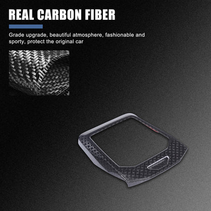 Real Carbon Fiber Center Console Gear Shift Panel Trim For BMW 5 Series G60 24+ 23