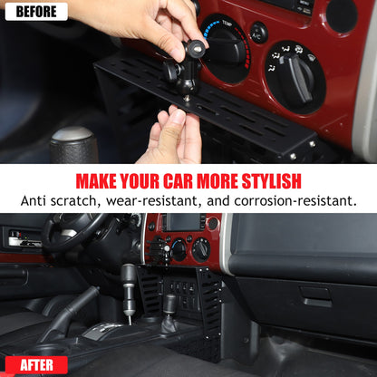 Off Road Center Console Molle Panel Device Mount For Toyota FJ Cruiser 07-21 4