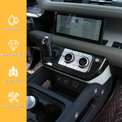 Start Stop AC Control Mode Button Sticker Kit For Land Rover Defender L663 20+ 9