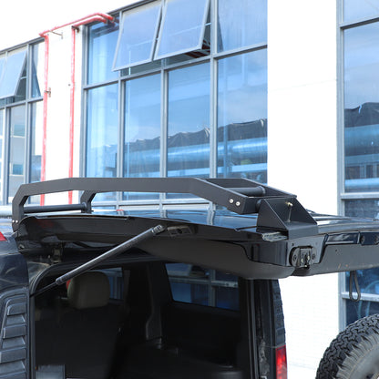 Back Rear Roof Climbing Ladder Tailgate Driver Side Rack For Hummer H2 2003-2009 14