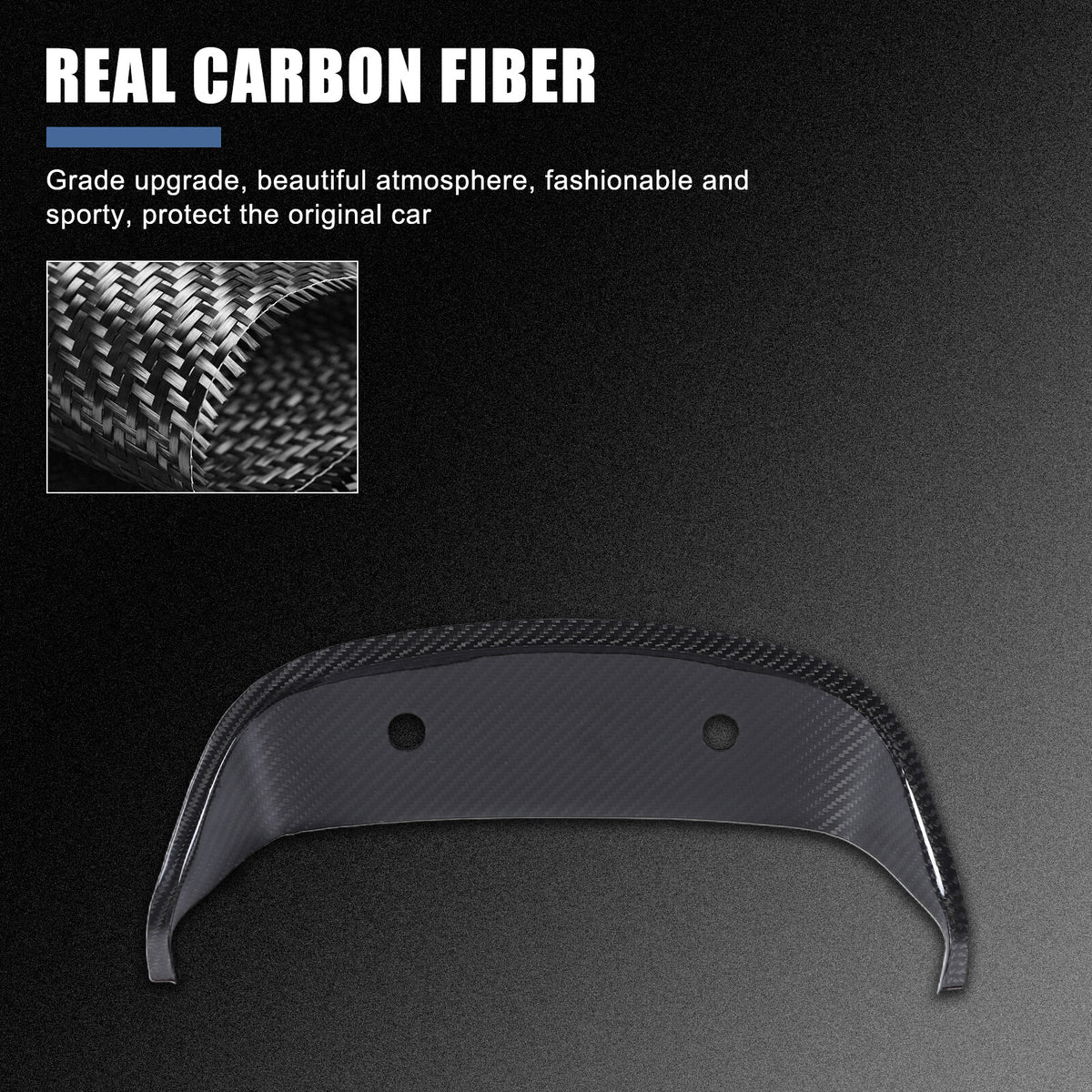 Real Carbon Fiber Dashboard Instrument Cover Trim For Toyota Supra A90 2019-22 20