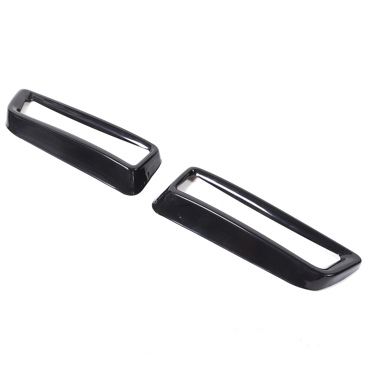 Glossy Black Rear Exhaust Tail Pipe Cover Trim For Cadillac Escalade 2021-2024 4