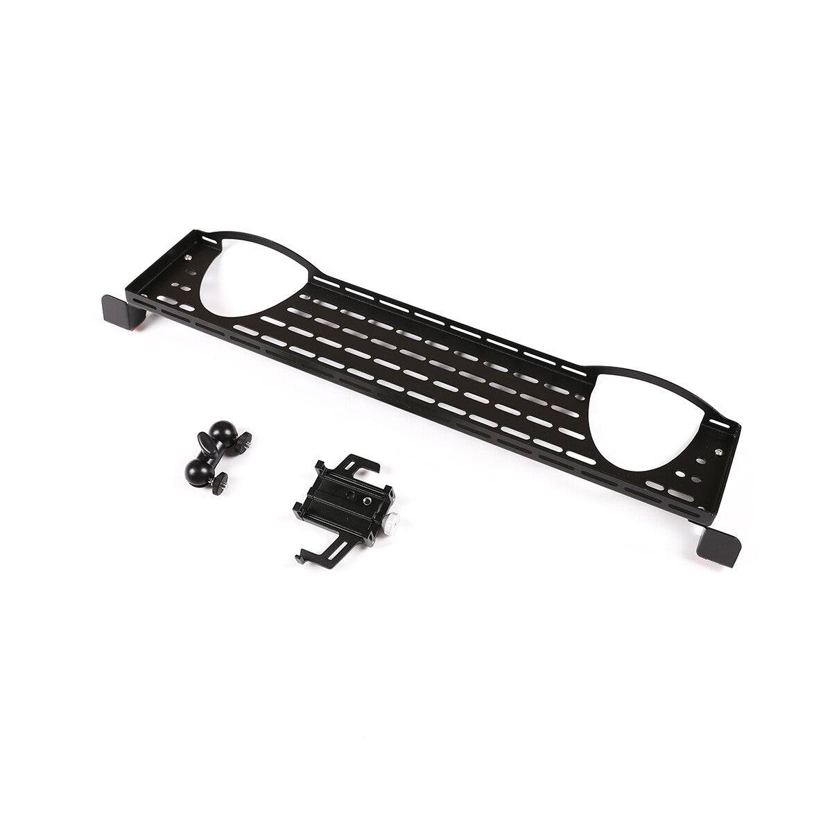 Front Dashboard Tray Storage Box with Phone holder For Land Rover Defender 04-19 11