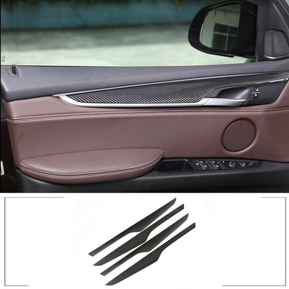 Real Carbon Fiber Interior Center Dashboard Trim Kit For BMW X5 F15 2014-18 6