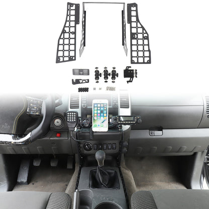 Off-Road Console Molle Panels Digital Device Mount For Nissan Frontier 2009-17 2