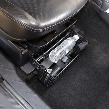 Aluminum Alloy Under Passenger Seat Storage Basket For Mitsubishi ASX 2011-2018 19