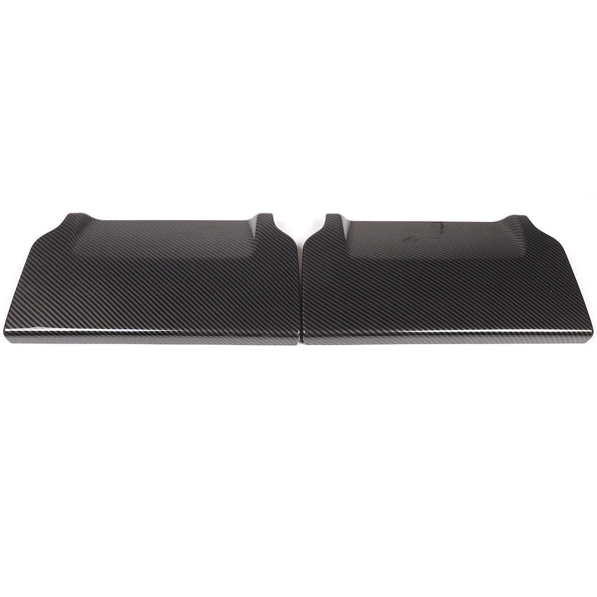 ABS Carbon Fiber Seat Back Anti-kick Panel Trim Cover For Range Rover Vogue 18+ 6