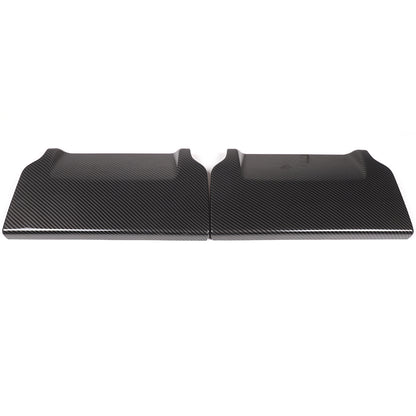 ABS Carbon Fiber Seat Back Anti-kick Panel Trim Cover For Range Rover Vogue 18+ 6