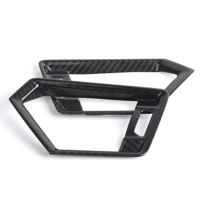 Real Carbon Fiber Side Air Vent Outlet Trim For BMW 3 Series G20 G21 20-22 20