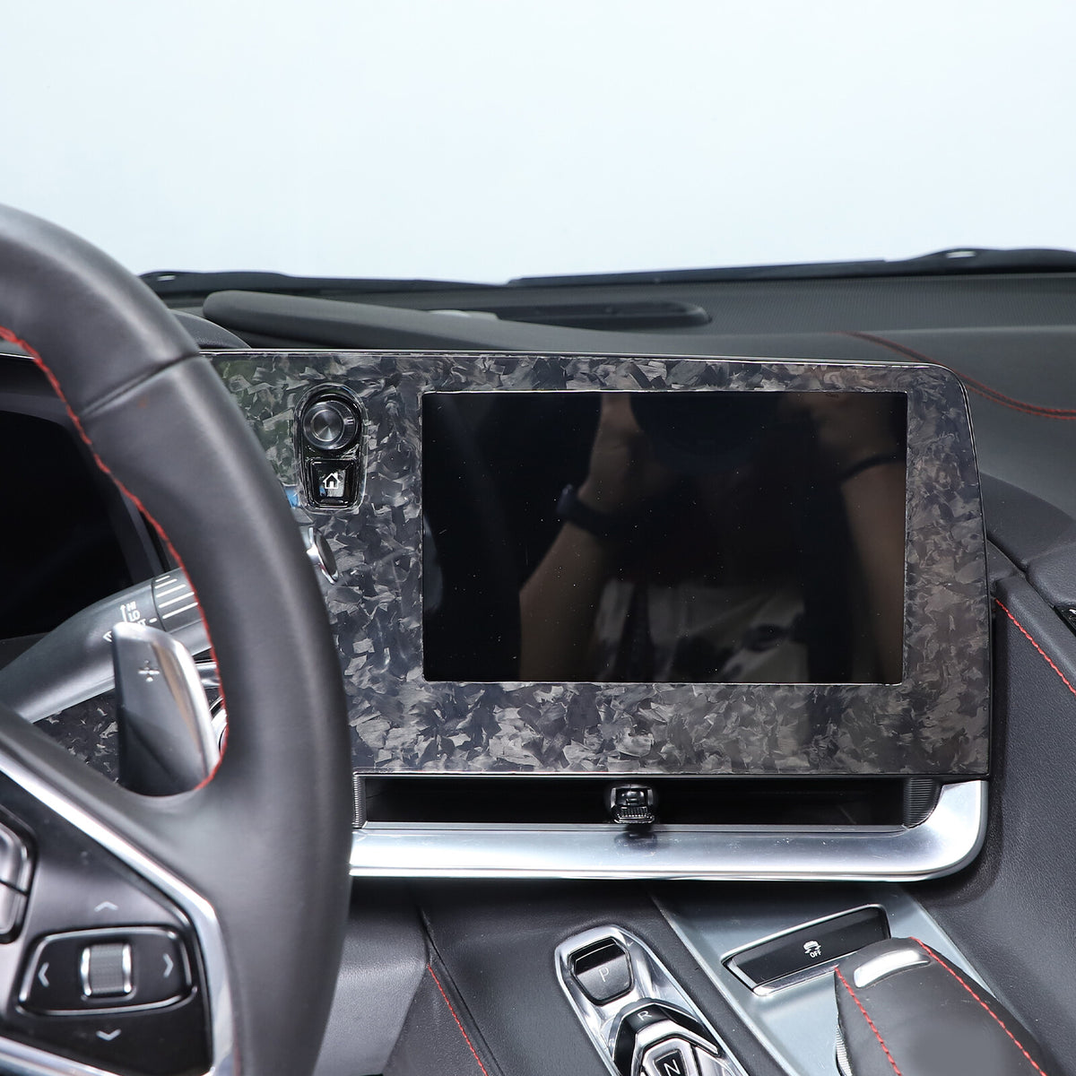 Forged Real Carbon Fiber Full Interior Set Cover Trim Kit For Corvette C8 20-25 - Variants 31-35 45