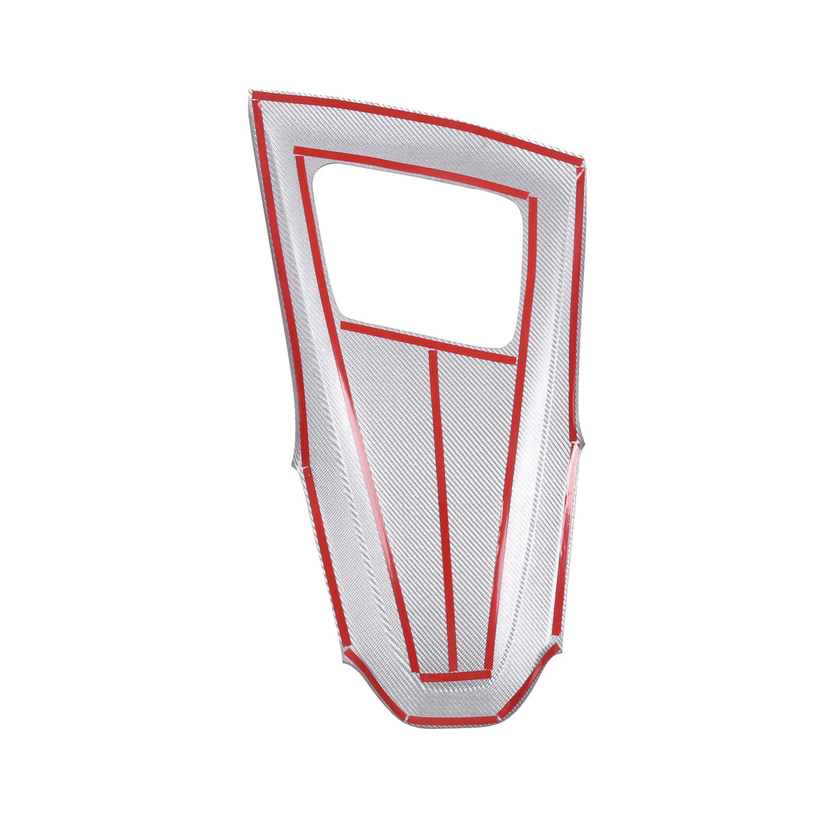 Red Real Carbon Fiber Full Interior Set Decor Trim Kit for Corvette C8 20-25 148