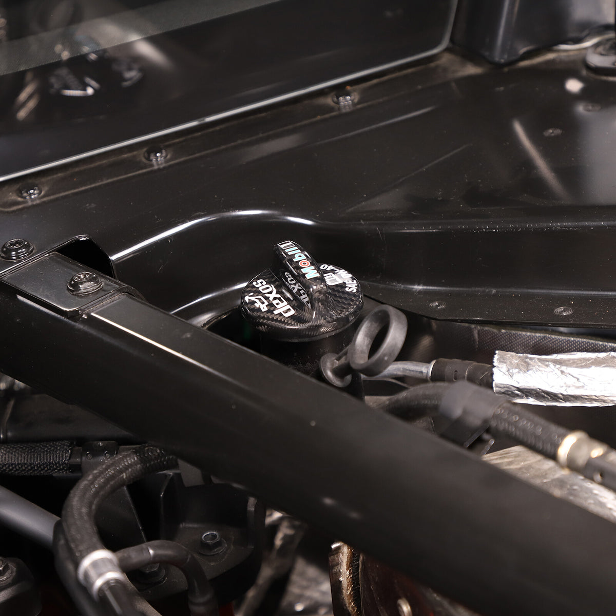 Real Carbon Fiber Engine Bay Tank Panel Cover Frame Trim For Corvette C8 2020-26 - Styles 1-5 42