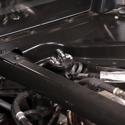 Real Carbon Fiber Engine Bay Tank Panel Cover Frame Trim For Corvette C8 2020-26 - Styles 1-5 42