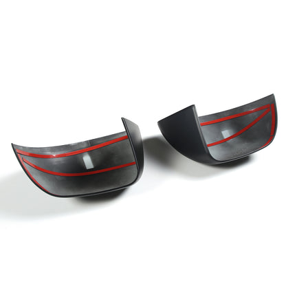 For Range Rover Vogue Sport 2022-23 Matte Black Rear View Mirror Cover Trim Cap 9