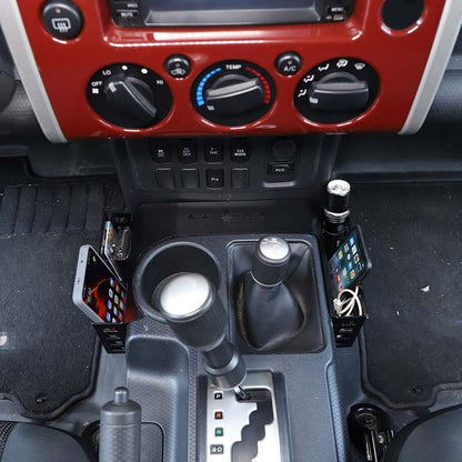 Star Style Interior Storage Box Two Baskets Trim For Toyota FJ Cruiser 07-21 US 14