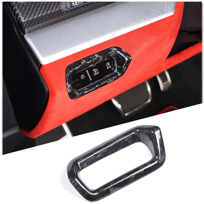 Forged Real Carbon fiber Interior Trim Kit Set For Lamborghini URUS 2018-2023 11