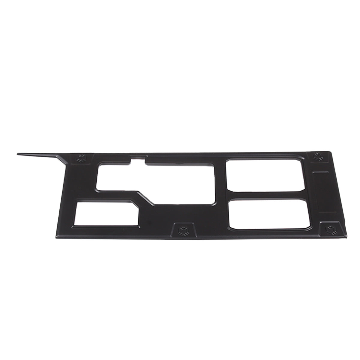 Matte Black ABS Interior Decoration Cover Trim Kit For Toyota Tundra 2022-26 US - Variants 16-20 49
