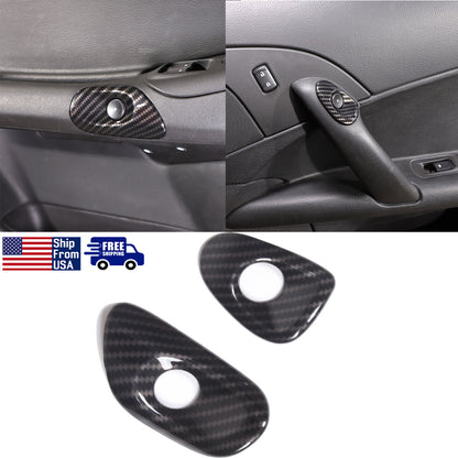 ABS Carbon Fiber Dashboard Interior Trim Cover Set Kit For Corvette C6 05-13 US 21