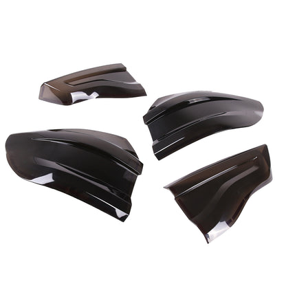 For BMW X3 G01 2018-2021 Smoke Black ABS Rear Tail Light Lamp Guards Cover Trim 9