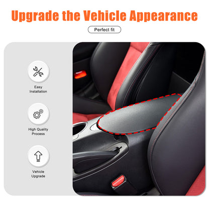 ABS Carbon Fiber Center Console Armrest Box Trim For Nissan 370Z Z34 09-20 US 11