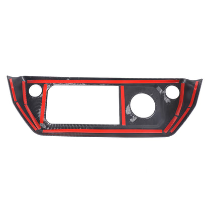 Carbon Fiber ABS Center Console Gear Shift Trim For Land Rover Defender L663 26+ 15