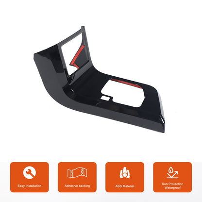 Glossy Piano Black Center Gear Shift Trim For Toyota Tundra/Sequoia 2007-2013 US 7