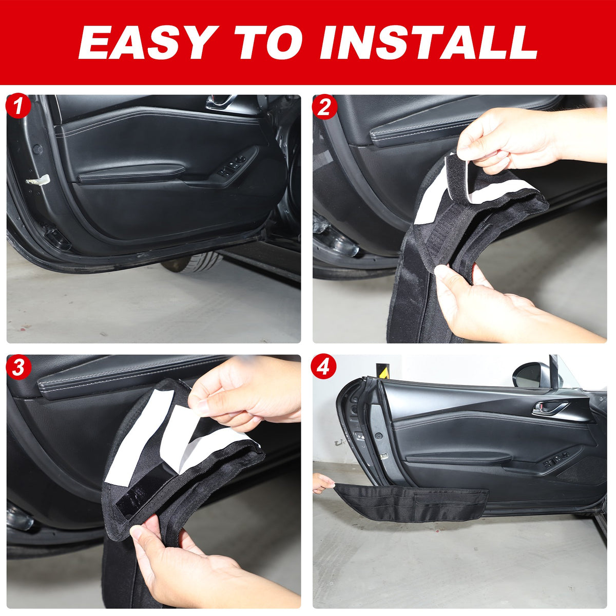 Front Door Storage Hanging Bag Tray For Mazda MX-5 Miata 2016-2023 6