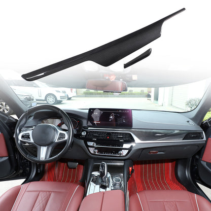 Real Dry Carbon Fiber Dashboard Trim For BMW 5 Series G30/G38 6 GT G32 2017-23 18