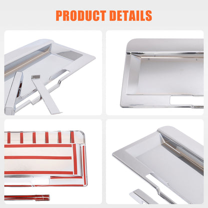 Silver Chrome Exterior Door Handle Mirror Hood Vent Trim Kit For Hummer H2 03-09 154