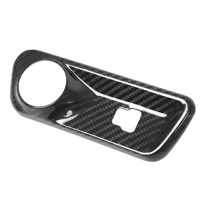 Real Carbon Fiber Cigarette Lighter Panel Trim For Alfa Romeo Tonale 4