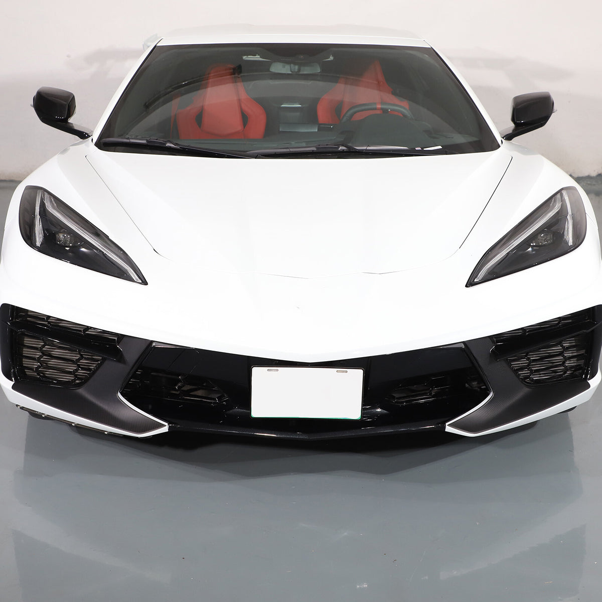 Matte Real Carbon Fiber Interior Exterior Trim Cover For Corvette C8 2020-25 156