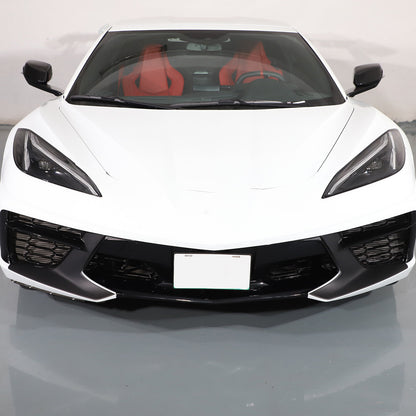 Matte Real Carbon Fiber Interior Exterior Trim Cover For Corvette C8 2020-25 156