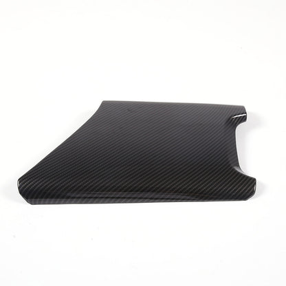 ABS Carbon Fiber Armrest & Waterfall Wireless Charger Cover For Corvette C8 20+ 9