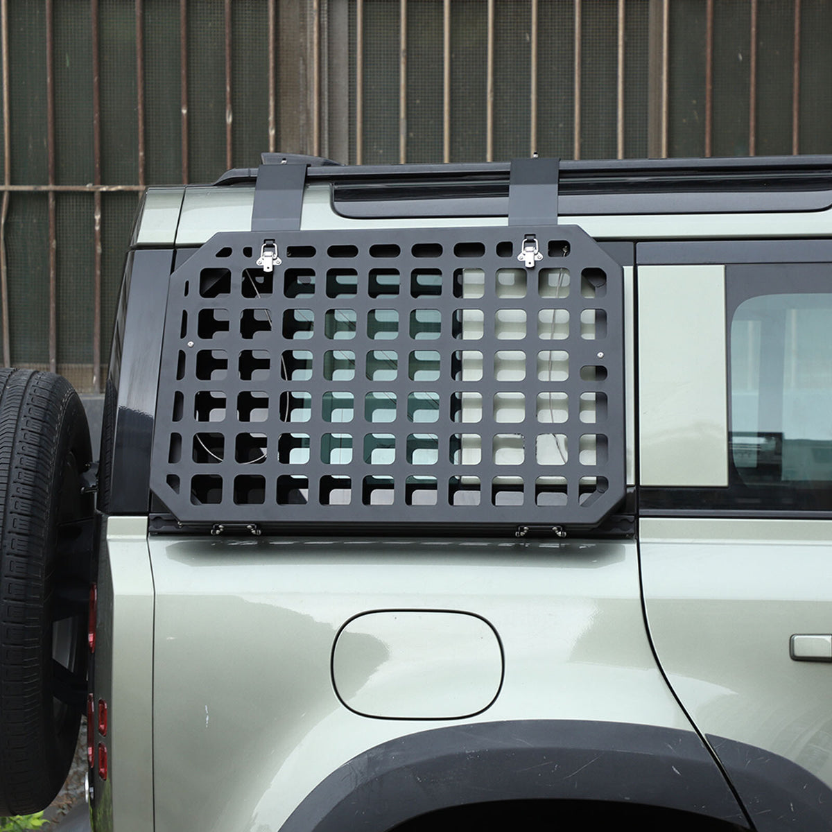 Right Side Molle Panel Trunk Shelf Storage Organizer for LR Defender 90 110 20+ 4
