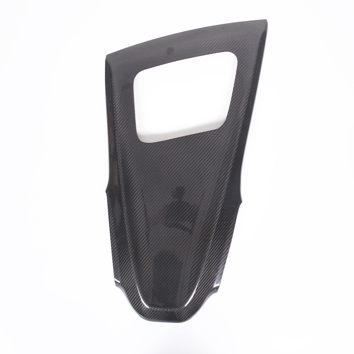 Real Carbon Fiber Dashboard Upper Overlay Trim cover For C8 Corvette With HUD 6