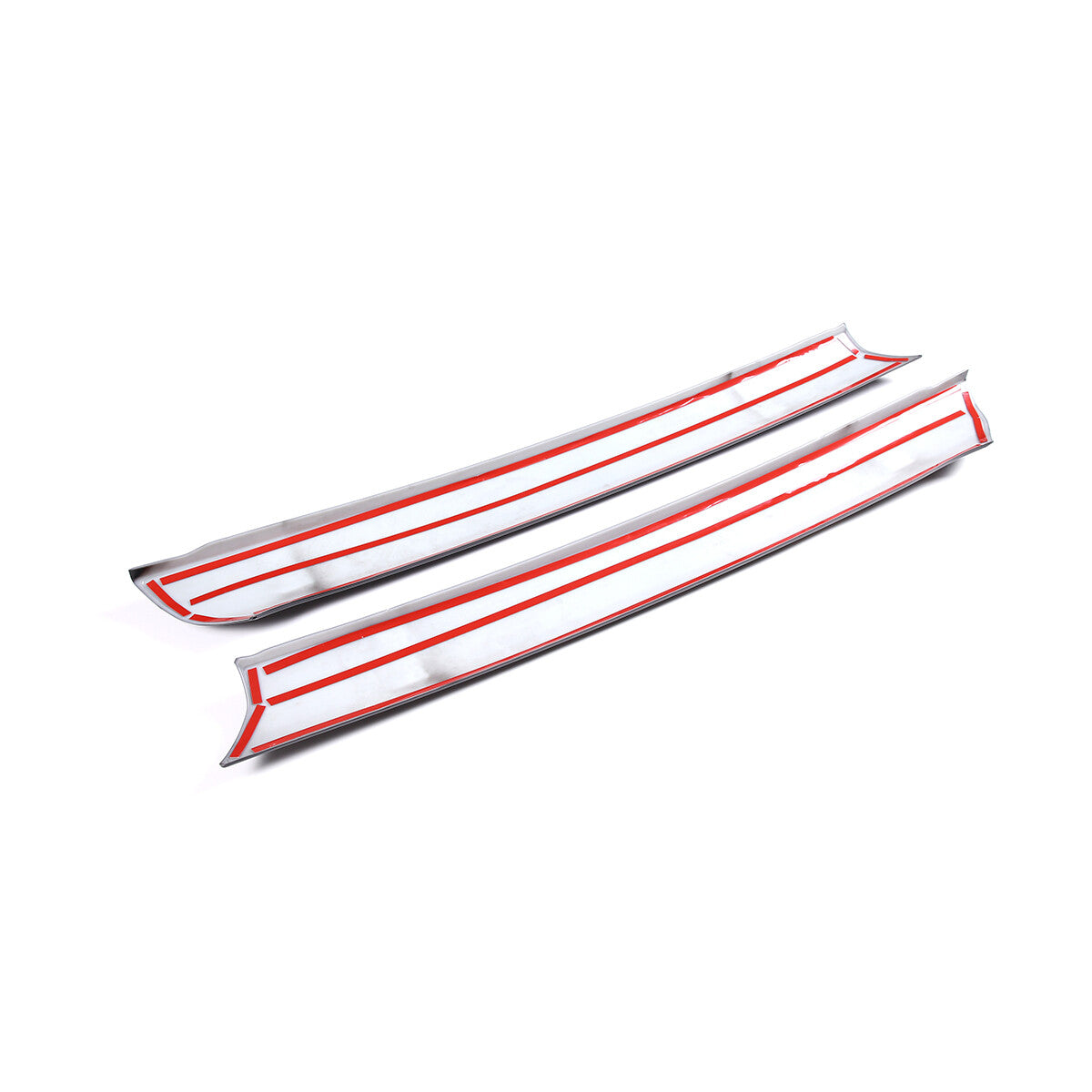 Glossy Piano Black Front Windshield A B Pillar Trim Molding For LR4 L319 2010-16 15