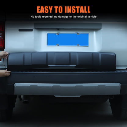 Matte Black Rear Bumper Spoiler Guard For Toyota Land Cruiser LC250 24+ 14