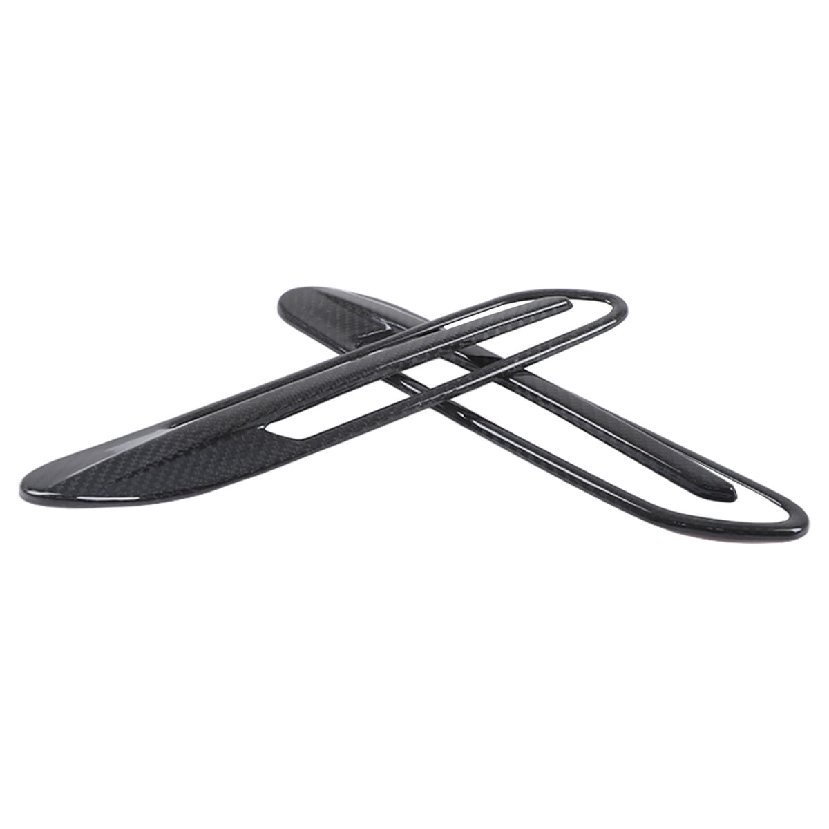 Real Carbon Fiber Side Fender Air Inlet Trim For Mercedes Benz AMG GT50/GT63 5