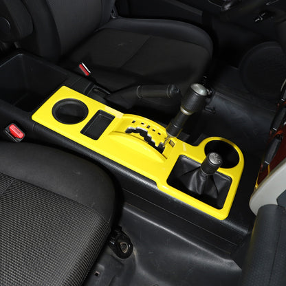Yellow ABS Shift Panel Frame For Toyota FJ Cruiser 2007-2021 16