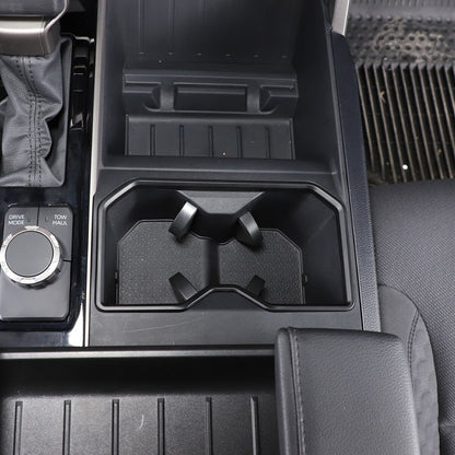 Matte Black ABS Interior Decoration Cover Trim Kit For Toyota Tundra 2022-26 US - Variants 16-20 7