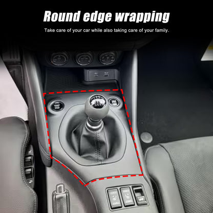 Real Carbon Fiber Center Console Gear Shift Base Trim For Nissan 400Z RZ34 MT 5