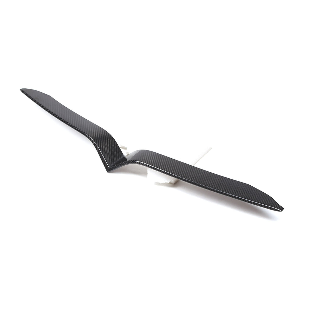 Real Carbon Fiber Front Bumper Grille Cover Molding Trim For Tesla Model S 2023+ 10