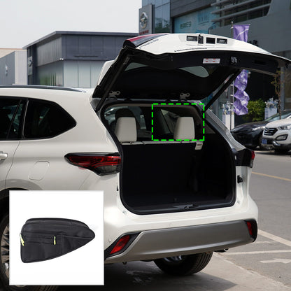 Car Trunk Right Side Window Storage Bag Tool Bag For Toyota Grand Highlander 24+ 3