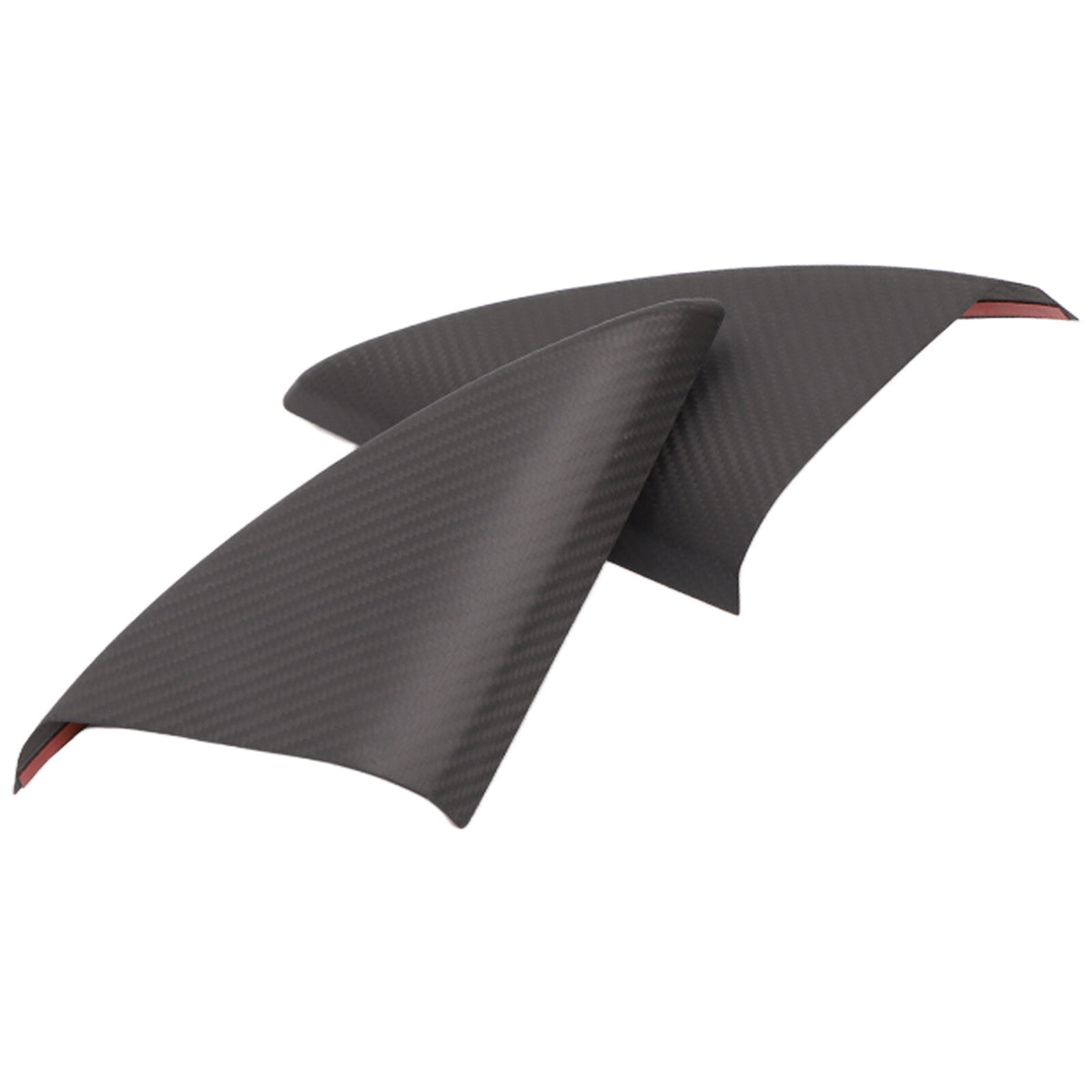 Matte Real Carbon Fiber Inner A-pillar Cover Trim For Lamborghini URUS 2018-2023 5