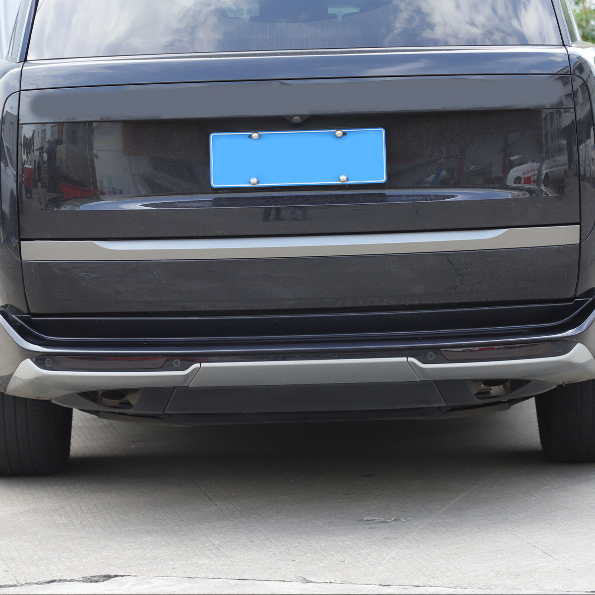 Smoked Rear Fog Tail Light Lamp Cover Trim For Range Rover Vogue L460 2023+ 15