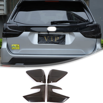 Gray ABS Smoked Tail Light Smoked Trim For Subaru Forester SL 2019-24 US 4