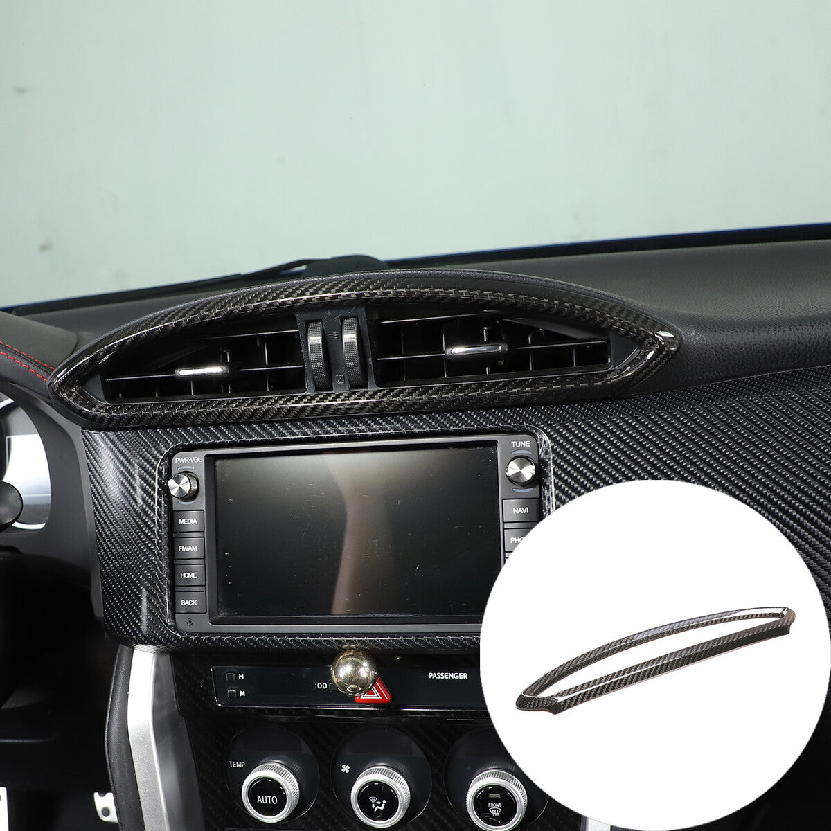 Real Carbon Fiber Interior Center Trim Set For Toyota 86 Subaru BRZ 2012-2020 34