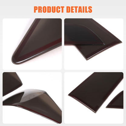 Transparent Gray ABS Tail Light Tint Cover Trim For Honda Passport 2019-2023 14